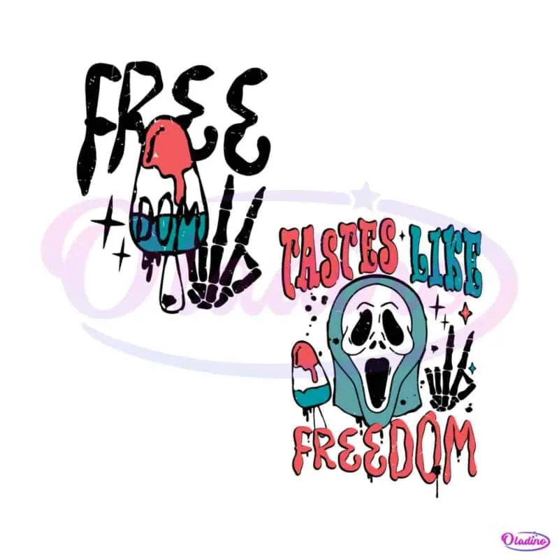 funny-horror-4th-of-july-svg-tastes-like-freedom-svg