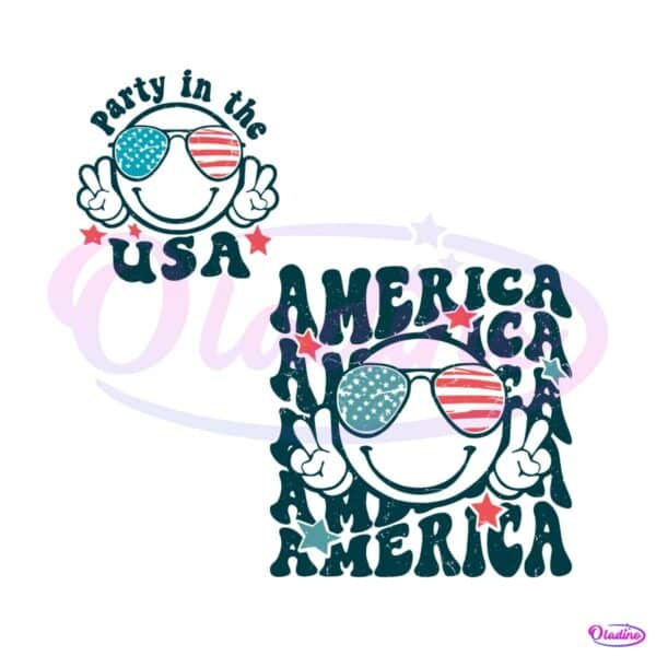 party-in-the-usa-svg-funny-4th-of-july-smiley-face-svg