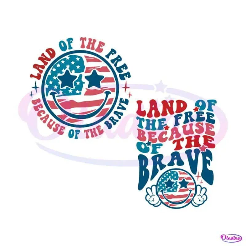 retro-america-land-of-the-free-because-of-the-brave-svg