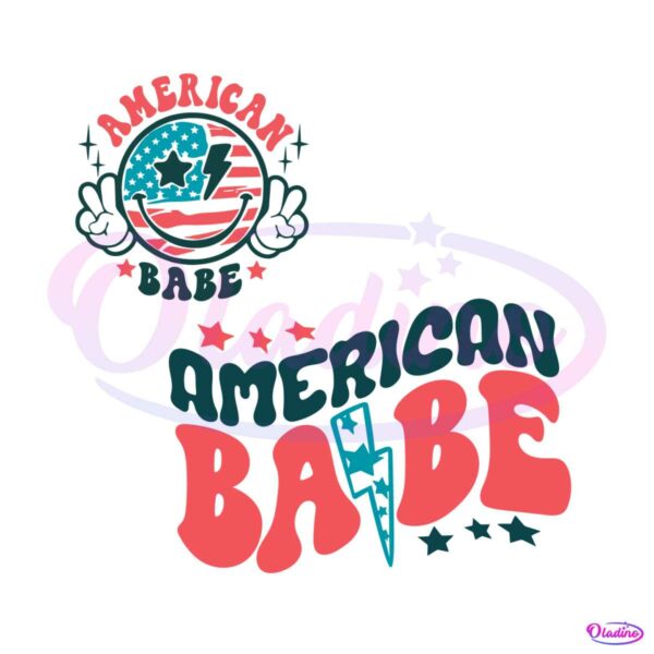 retro-groovy-4th-of-july-american-babe-usa-flag-smiley-face-svg
