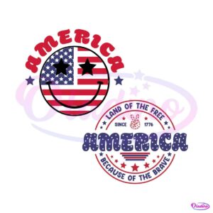 america-land-of-the-free-since-1776-because-of-the-brave-svg