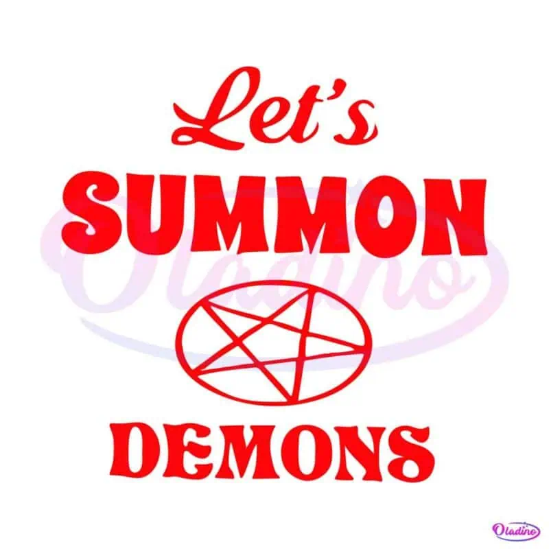 retro-lets-summon-demons-stay-positive-svg-digital-file