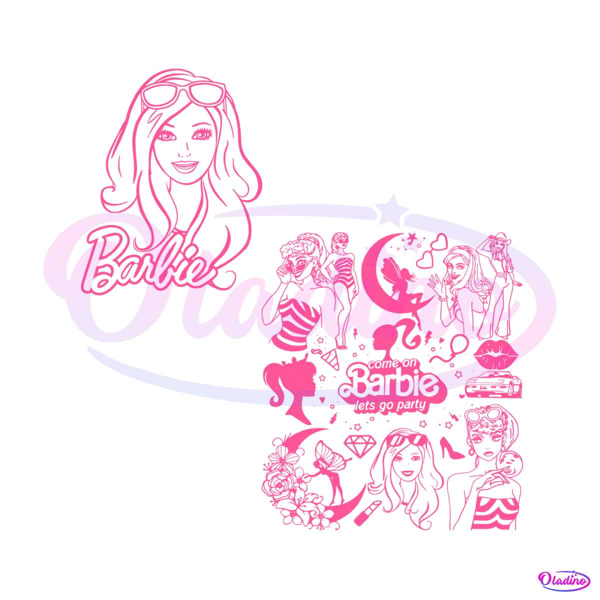 barbie-movie-doodle-art-princess-barbie-movies-2023-svg-file