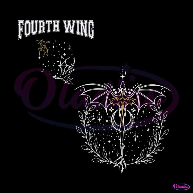 fourth-wing-dragon-romantasy-fantasy-svg-cutting-digital-file
