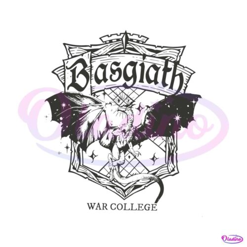 retro-basgiath-war-college-svg-fourth-wing-fly-or-die-svg-file