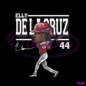 elly-de-la-cruz-cincinnati-cartoon-png-silhouette-file