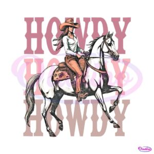 howdy-western-rodeo-cowgirl-png-sublimation-download