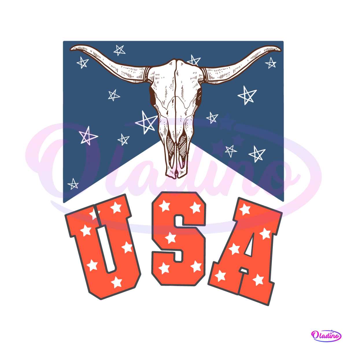 longhorn-bull-head-usa-svg-howdy-4th-of-july-svg-digital-file