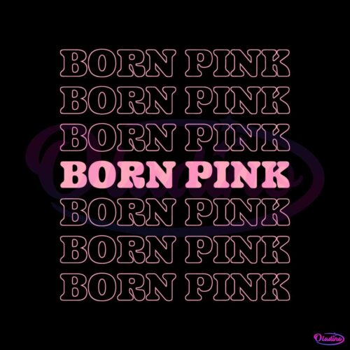 born-pink-world-tour-black-pink-kpop-svg-graphic-design-file