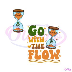 go-with-the-flow-nurse-mental-health-svg-digital-cricut-file