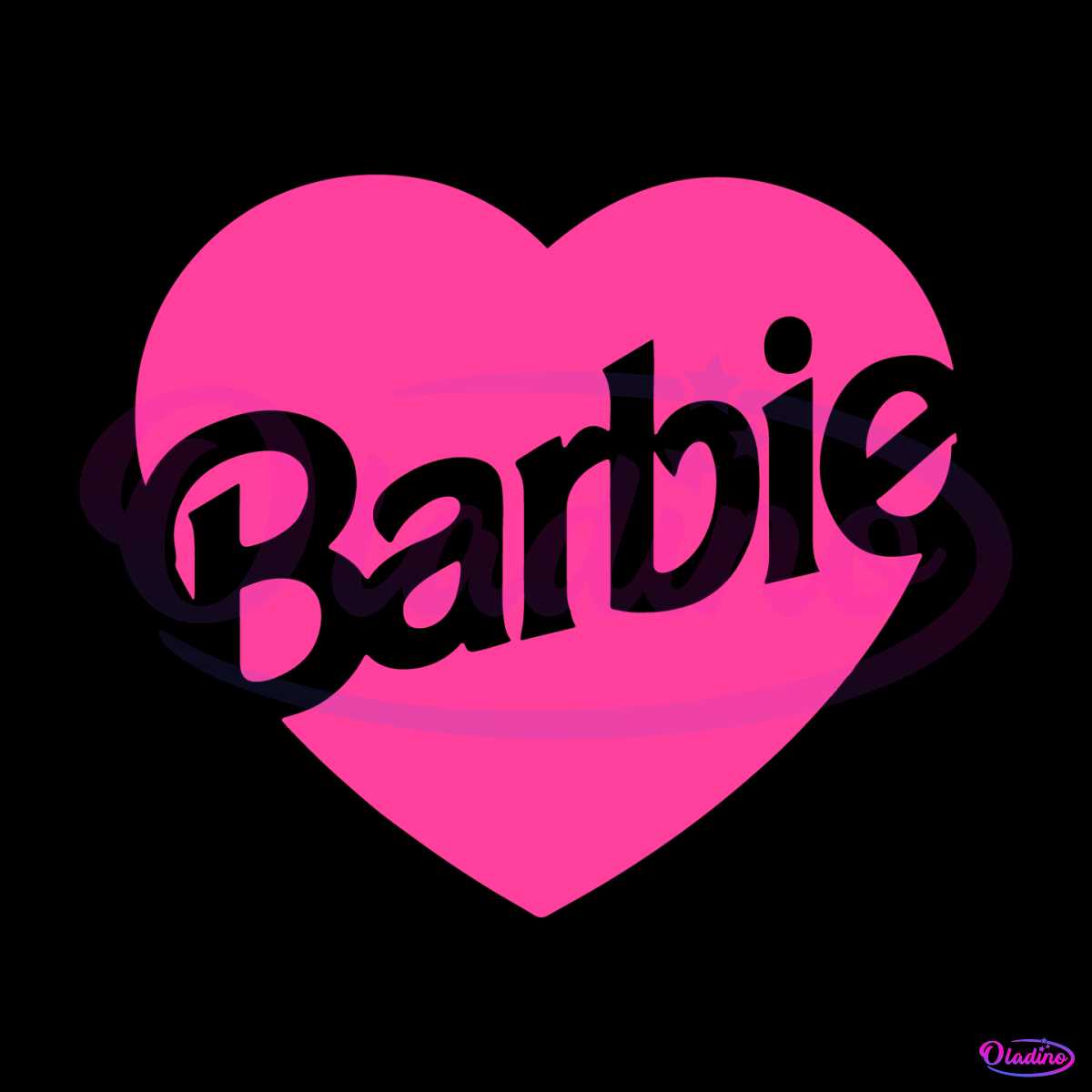 Barbie Heart Barbie Girl SVG 2023 Barbie Movie SVG Digital Files Oladino