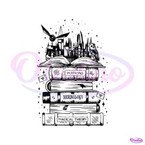 wizard-castle-book-pottery-book-svg-digital-cricut-file