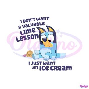 bluey-i-dont-want-a-valuable-lime-lesson-png-silhouette-file