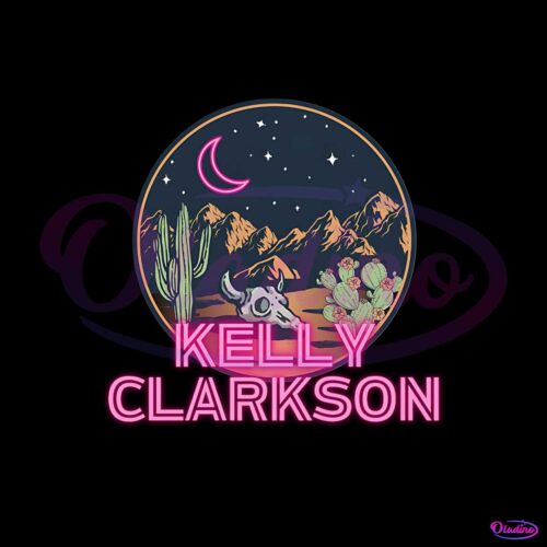 kelly-clarkson-svg-country-music-neon-moon-png-file