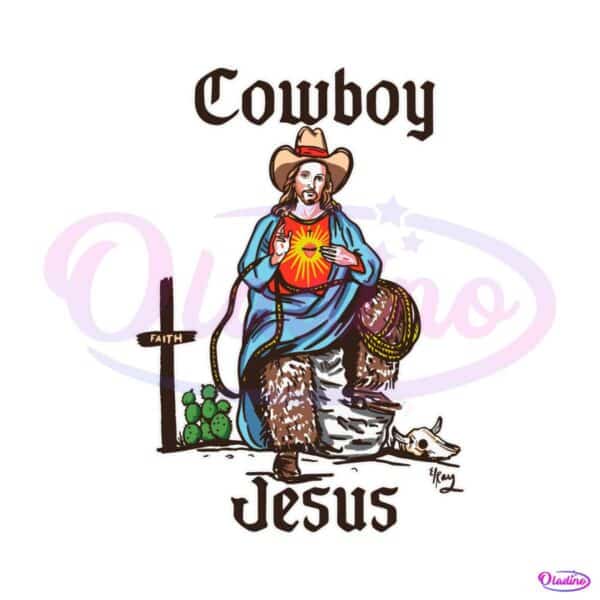 cowboy-jesus-svg-funny-christian-western-cowboy-svg-file