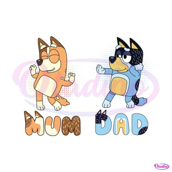 cute-bluey-family-mum-and-dad-svg-cutting-digital-file