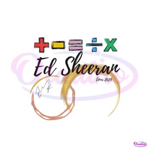 ed-sheeran-the-mathematics-tour-trendy-png-silhouette-file