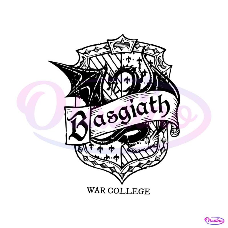 retro-basgiath-war-college-fourth-wing-svg-cutting-digital-file