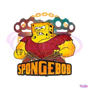 funny-parody-spongebob-gangster-png-silhouette-file