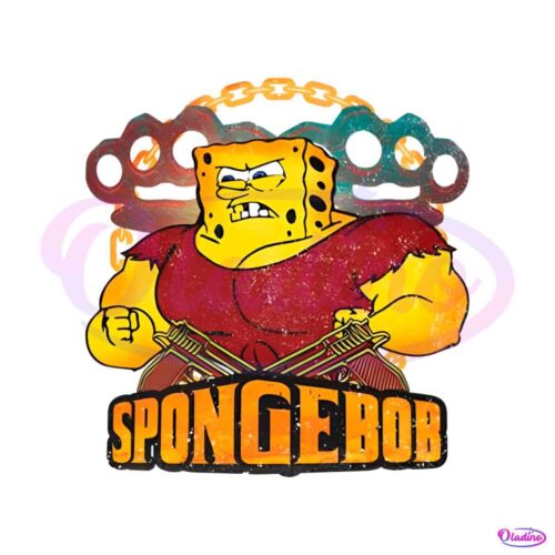 funny-parody-spongebob-gangster-png-silhouette-file