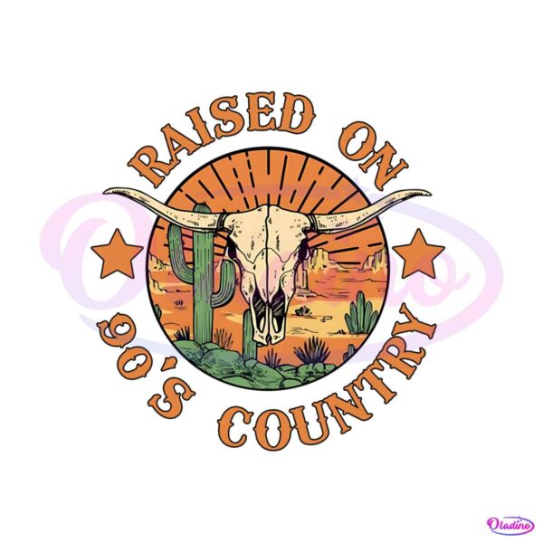 raised-on-90s-country-svg-country-music-png-silhouette-file