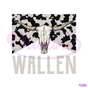 wallen-bullhead-cowboy-wallen-svg-graphic-design-file