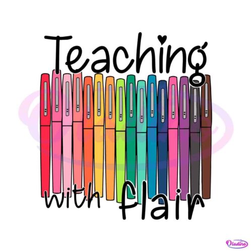 teaching-with-flair-svg-teacher-gift-svg-digital-cricut-file