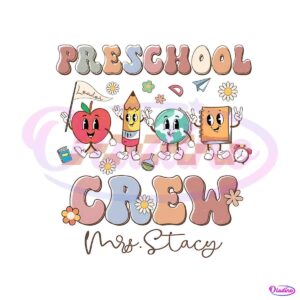 personalized-retro-preschool-crew-png-funny-student-png-file