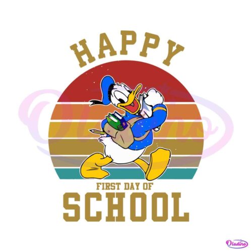 disney-donald-duck-happy-first-day-of-school-svg-cricut-file