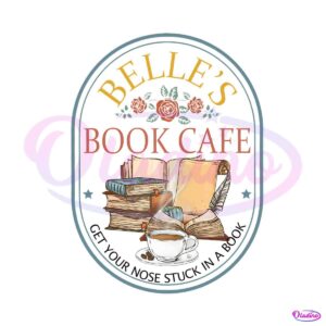 vintage-belles-book-cafe-png-get-your-nose-stuck-in-a-book-png