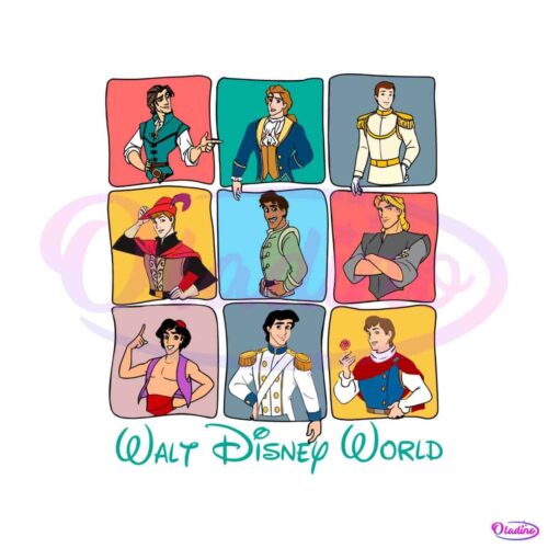 walt-disney-world-prince-character-group-svg-cricut-files