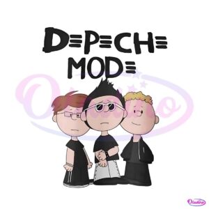 vintage-style-depeche-mode-band-png-silhouette-download