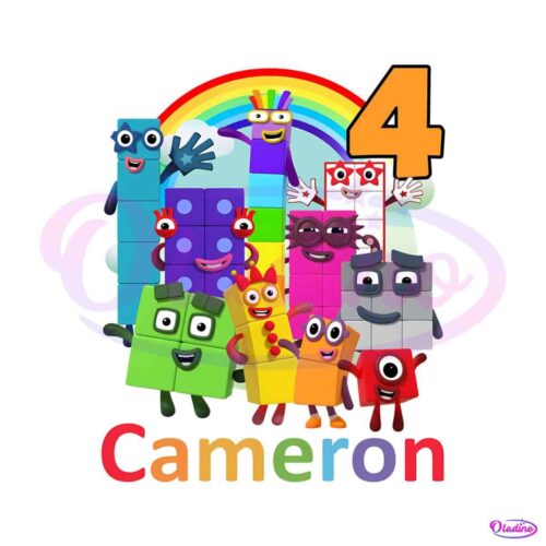 personalized-numberblocks-kids-birthday-svg-digital-cricut-file