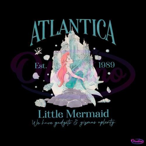 vintage-90s-disney-little-mermaid-png-atlantica-little-mermaid-png