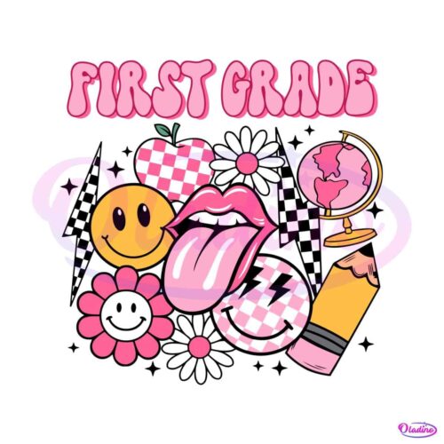 retro-groovy-first-grade-back-to-school-svg-cutting-digital-file