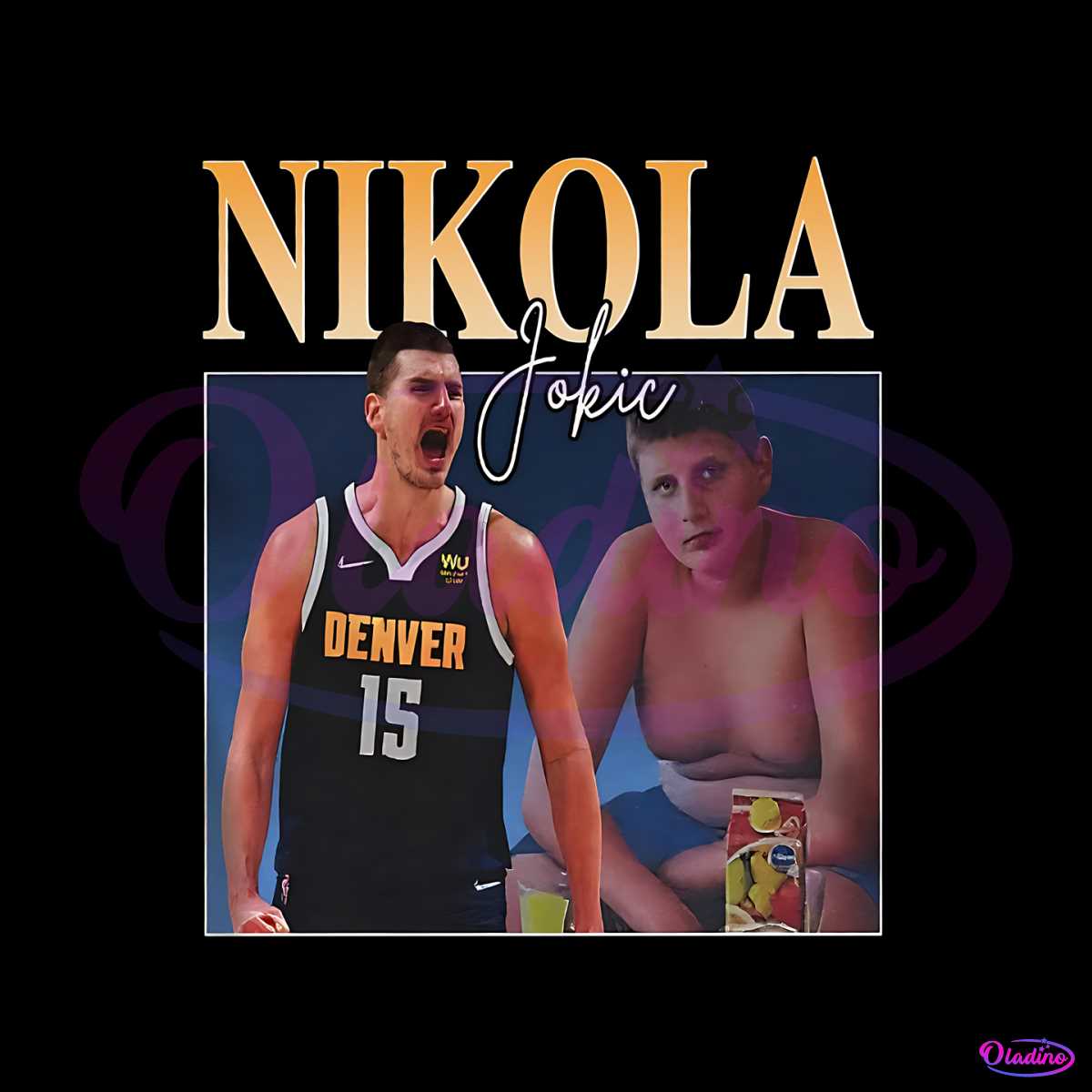 Funny Nikola Jokic Basketball Player Png Sublimation Download