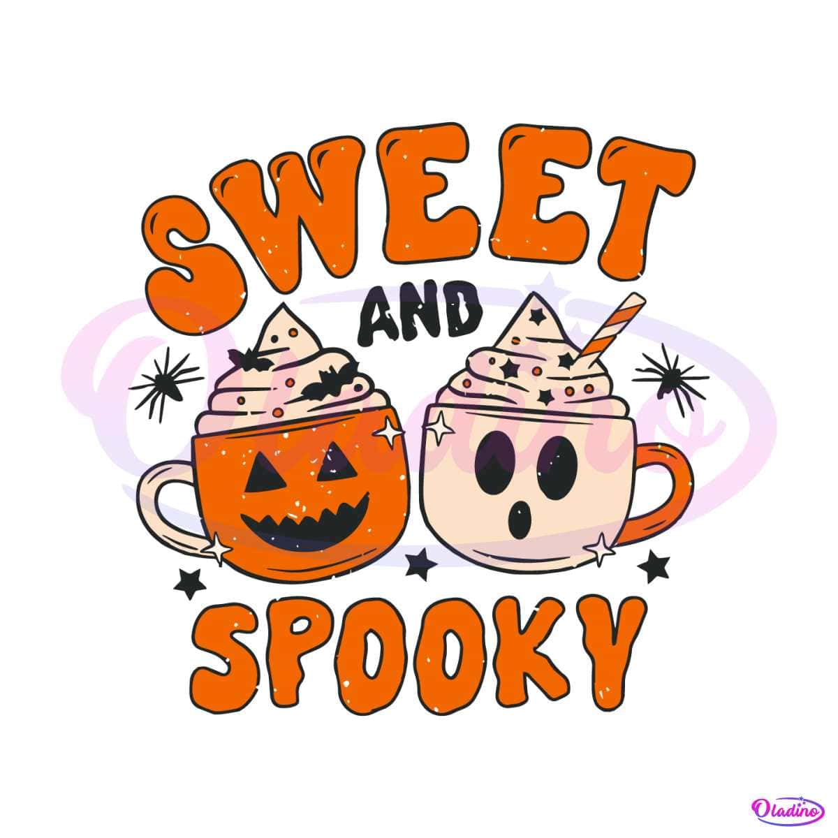 Sweet And Spooky Svg Halloween Pumpkin Svg Digital Files