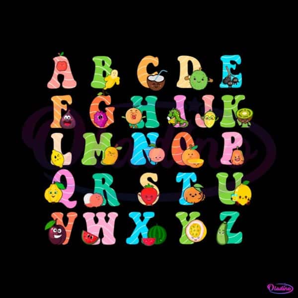 back-to-school-cute-fruits-alphabet-svg-graphic-design-file