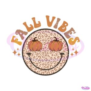 retro-grovy-fall-vibes-leopard-face-svg-digital-cricut-file