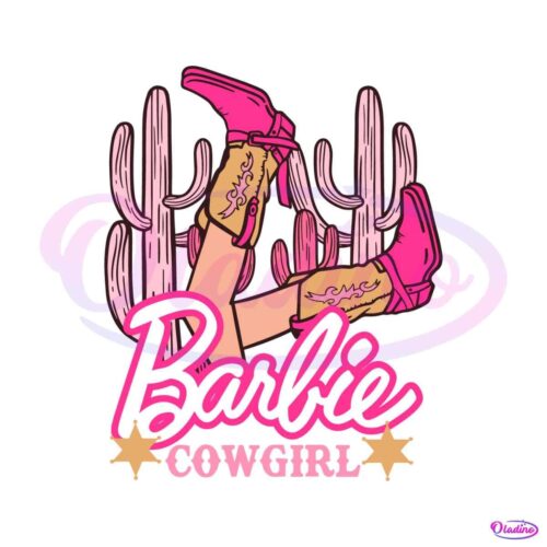 cowgirl-barbie-barbenheimer-movie-2023-svg-digital-file