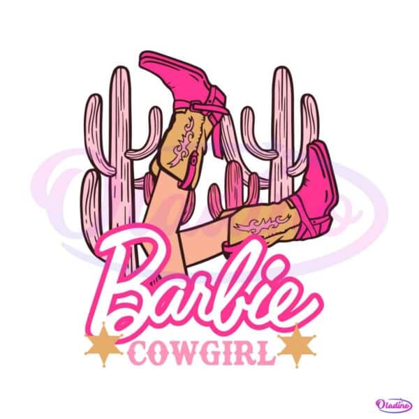 cowgirl-barbie-barbenheimer-movie-2023-svg-digital-file