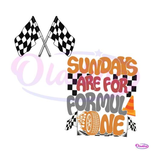 sundays-are-for-fomula-one-svg-silhouette-cricut-file