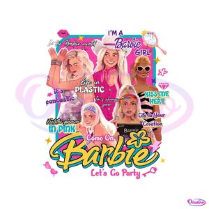 vintage-barbie-party-2023-png-lets-go-party-png-download