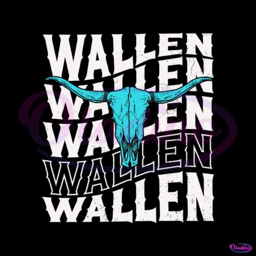 wallen-western-svg-country-music-bullskull-svg-cutting-file