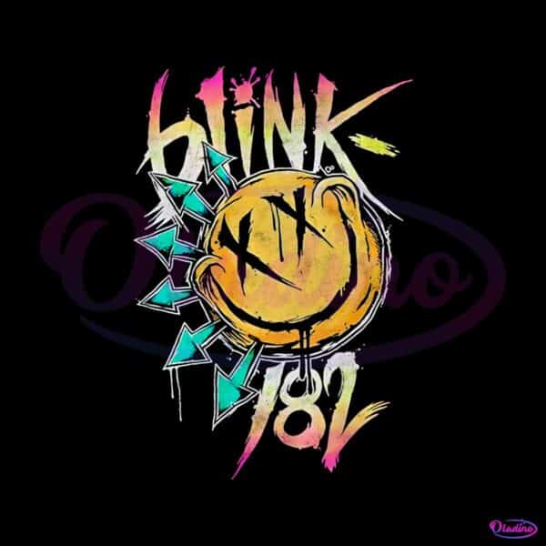 blink-182-smiley-face-png-pop-punk-band-png-download