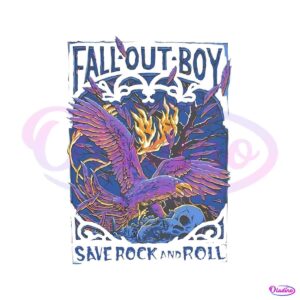 vintage-fall-out-boy-summer-tour-2023-png-silhouette-file