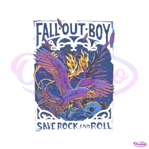 vintage-fall-out-boy-summer-tour-2023-png-silhouette-file