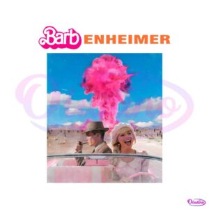 funny-barbenheimer-barbie-driving-car-png-silhouette-file