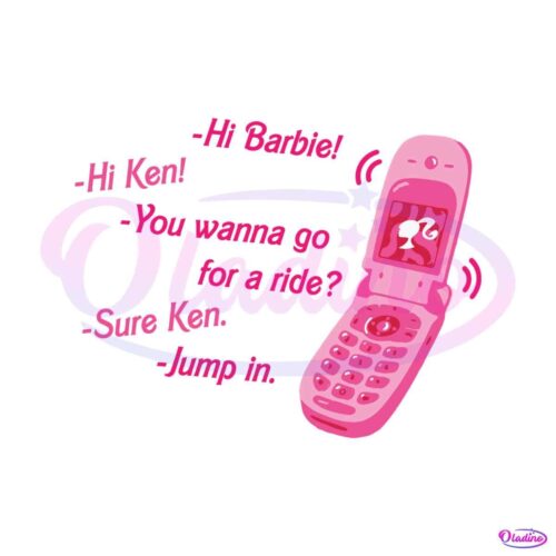 barbie-ken-come-on-lets-go-party-svg-graphic-design-file