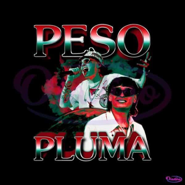 peso-pluma-vintage-bootleg-png-reggaeton-music-png-file